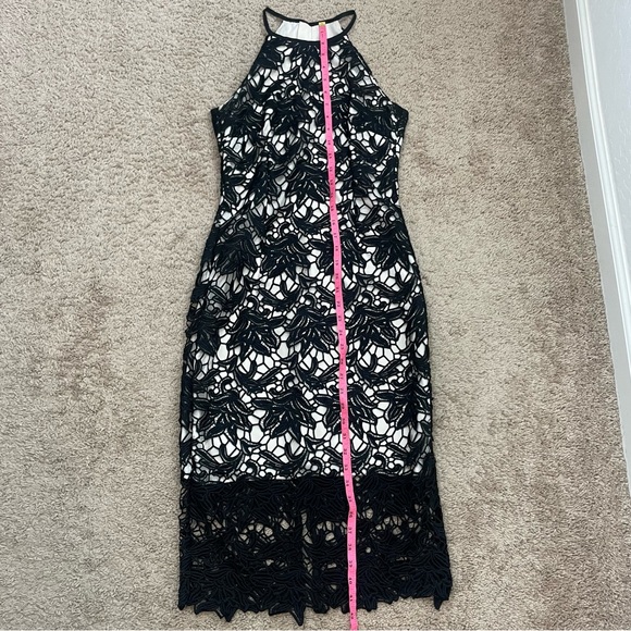 Keepsake True Love Black Lace Women’s Event Occasions Midi Dress Size Small - Picture 14 of 16